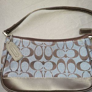 Coach Kili Kili bag Coach signature monogram shoulder bag